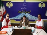دیدار صمیمی اعضای جمعیت جوانان هلال احمر با فرماندار دماوند