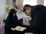 دیدار فرماندار دماوند با خانواده معظم شهید درویش‌علی کیانی‌شاد