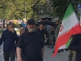 حضور فرماندار شهرستان دماوند در مراسم اقامه نماز بر پیکر مطهر قائد شهید امت در تهران