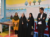 بازدید مدیرکل دفتر امور زنان و خانواده استانداری تهران از مهدکودک شبکه بهداشت و درمان دماوند