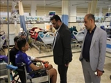 عیادت معاون فرماندار از مصدومان مسابقات دوچرخه‌سواری کشوری