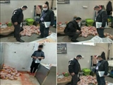  نظارت‌بر توزیع گوشت مرغ گرم دولتی توسط بازرسین اتاق اصناف شهرستان دماوند