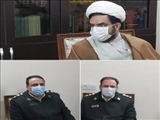 دیدار مسئولان انتظامی با امام جمعه شهرستان دماوند