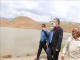  بازدید فرماندار شهرستان دماوند از وضعیت سد خاکی روستای زیارت 