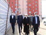 بازدید نماینده ولی فقیه در بنیاد مسکن انقلاب اسلامی از پروژه مسکونی ۷۰۰ واحدی اقدام ملی دماوند در سایت مهک 