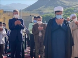 برگزاری نماز با شکوه عید سعید فطر با رعایت پروتکل‌های بهداشتی در شهرستان دماوند