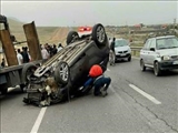 تصادف سواری با موتور سیکلت در محور فیروزکوه – دماوند ۴ مصدوم برجای گذاشت