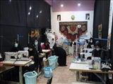 افتتاح كارگاه خياطى مرکز نیکوکاری ابناءالرضا(ع) در مسجد ولیعصر(عج) گیلاوند