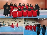 حضور تیم کبدی شهرستان دماوند در مسابقات انتخابی کبدی بانوان رده جوانان استان تهران