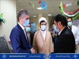 بازدید فرماندار و امام جمعه شهرستان دماوند از مرکز واکسیناسیون