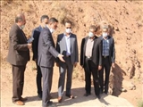 بازدید شهردار و رئیس شورای اسلامی شهر کیلان از روستای زیارت