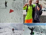 کسب مقام دوم کشوری کوهنورد شهرستان دماوند در هشتمین دوره مسابقات قهرمانی دوی کوهستان