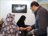 دیدار استاندار تهران به همراه مسئولان شهرستان دماوند با خانواده شهید مجتبی کاکلی‌قمی

