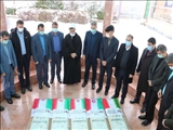 غبارروبی گلزار شهدای گمنام مسجد جامع دماوند