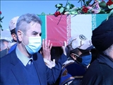 آیین استقبال از دو شهید گمنام هشت سال دفاع مقدس در شهرستان دماوند