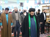 برپایی میز خدمت با حضور فرماندار شهرستان دماوند در مسجد صاحب الزمان شهر آبعلی