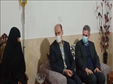 دیدار مسئولان شهرستان دماوند با خانواده شهید علی عسکری در آبسرد