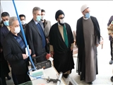 بازدید فرماندار شهرستان دماوند از کارگاه خود اشتغالی بانوان سرپرست خانوار در روستای مهرآباد