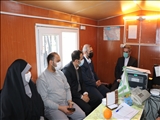 بازدید فرماندار شهرستان دماوند از ستاد خدمات سفر و محل اسکان مسافران نوروزی در شهر رودهن