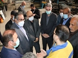 بازید جمعی از مسئولین استانی و شهرستانی از شرکت پژند سرو کوه (ولگا گاز)