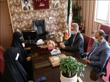دیدار فرماندار شهرستان دماوند با مدیر و کارکنان آموزش و پرورش دماوند