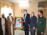دیدار مسئولان شهرستان دماوند با خانواده  شهید طلبه حسین چارانی