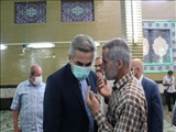 حضور فرماندار شهرستان دماوند در آیین عبادی و سیاسی نماز جمعه بخش رودهن