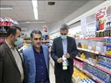 بازدید فرماندار شهرستان دماوند از فروشگاه های زنجیره ای شهر دماوند