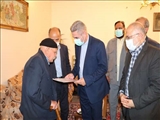 دیدار جمعی از مسئولان با خانواده معظم شهید فرهاد گودرزی