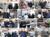 بازدید فرماندار شهرستان دماوند از کارگاه تولیدی سابین در شهر رودهن