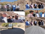 بازدید فرماندار شهرستان دماوند از روند عملیات اجرای آسفالت راه مواصلاتی روستاهای شمالی بخش رودهن