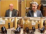 دیدار رئیس شورای شهر و شهردار آبسرد با فرماندار شهرستان دماوند