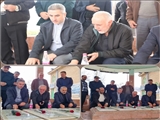 غبار روبی مزار شهدای گمنام مسجد جامع دماوند