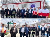 بازدید نوروزی بخشدار مرکزی از پایگاه اورژانس دماوند