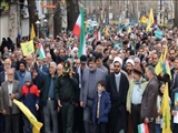 حضور پرشور مردم دماوند در راهپیمایی روز قدس، نشان از آزادگی و همبستگی با مردم مظلوم فلسطین دارد