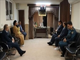 دیدار نوروزی فرماندار دماوند با امام جمعه بخش رودهن