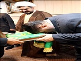 استقبال از کاروان پرچم متبرک حرم حضرت معصومه(س) در شهر دماوند