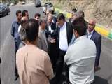 بهره برداری از پروژه عمرانی شهر رودهن با حضور فرماندار دماوند