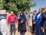 بازدید معاون فرماندار دماوند به همراه نماینده مجلس شورای اسلامی از کشت و صنعت سرخدشت